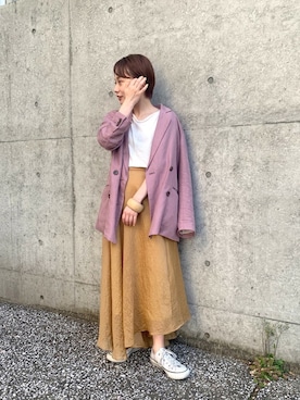 ogaさん（レディース・147cm）の春コーディネート