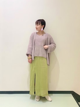 「KBF（ケイビーエフ）のアイテム（サンダル）」を使った、ogaさん（レディース・147cm）の春コーディネート