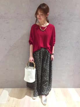 risaさん（レディース・155cm）の春コーディネート