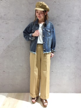 risaさん（レディース・155cm）の春コーディネート