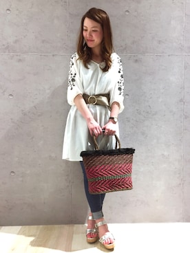 risaさん(レディース・155cm)の夏コーディネート