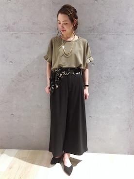 risaさん（レディース・155cm）の夏コーディネート