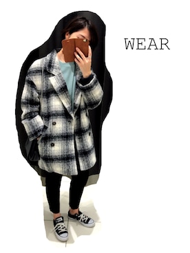 Hさん（レディース・161cm）の春コーディネート