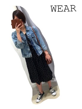 「BACKNUMBER」｜「アイテム（ワンピース/ドレス）」を使った、Hさん（レディース・161cm）の春コーディネート