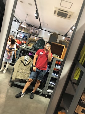 「field/dream（フィールドドリーム）のアイテム」を使った、K5さん（メンズ・175cm）の夏コーディネート