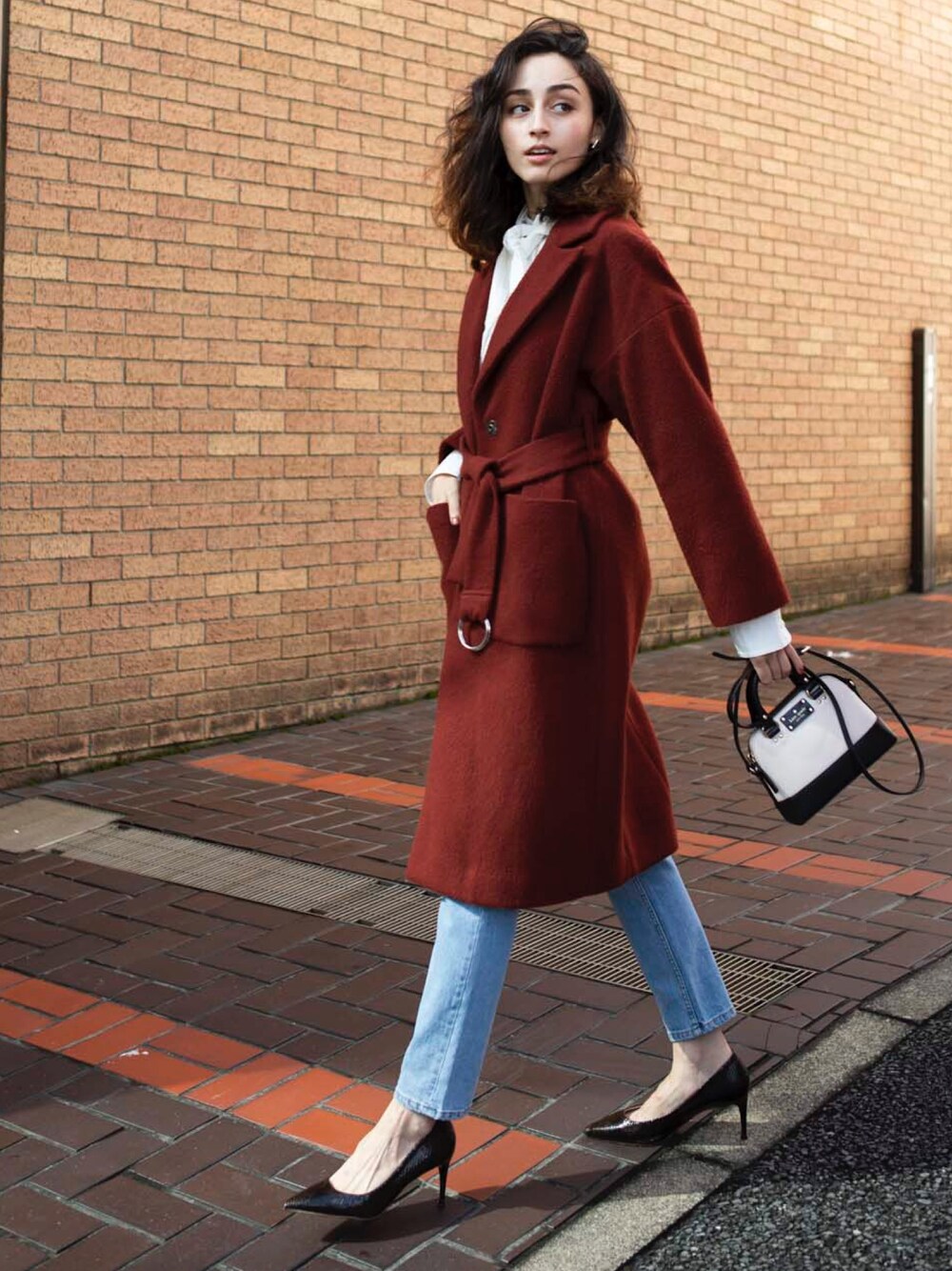 「ootd、ファッション、コーディネート、スタイリスト、ZARA、converse、Katespade、murua」｜「MURUAのアイテム（テーラードジャケット、その他）」を使った、am0418さん（レディース・170cm）の春コーディネートの1枚目の写真