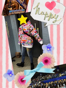 「バスケ観戦」｜AKIさん（レディース・155cm）の秋コーディネート