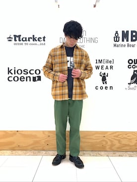 coen ひぐちさんのコーディネート