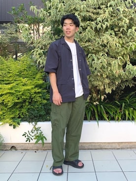 coen ひぐちさん（メンズ・177cm）の夏コーディネート