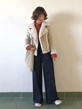 KEROYOさん(レディース・167cm)の冬コーディネート