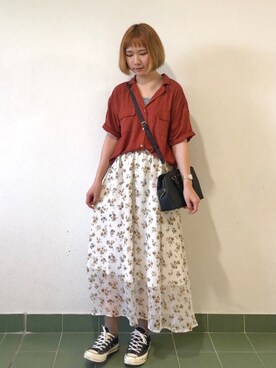 KEROYOさん（レディース・167cm）の夏コーディネート