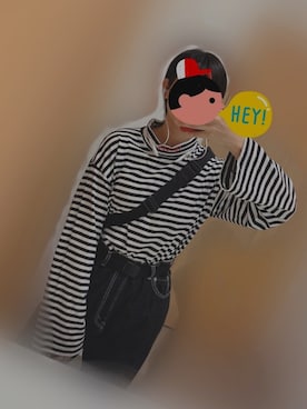 「アイテム（ボディバッグ/ウエストポーチ）」を使った、＠さん（レディース・167cm）の秋コーディネート