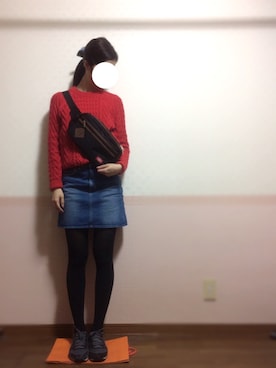 mint tea🦢🍃さん（レディース・166cm）の冬コーディネート