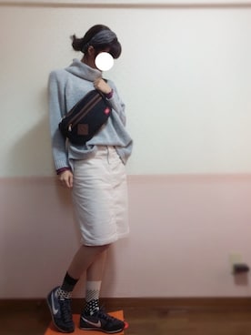 mint tea🦢🍃さん（レディース・166cm）の冬コーディネート