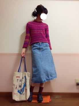 mint tea🦢🍃さん（レディース・166cm）の冬コーディネート