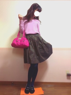 「バレンタインデートスタイル」｜「アイテム（その他）」を使った、mint tea🦢🍃さん（レディース・166cm）の冬コーディネート