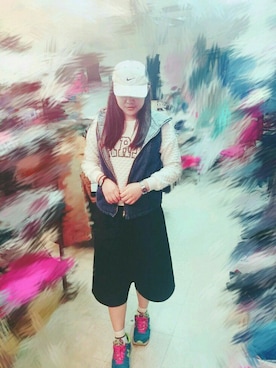 「K（陶芸）（ケイ）のアイテム」を使った、Han✨©さん（レディース・165cm）の春コーディネート