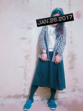 「Taichung」｜「アイテム（モッズコート）」を使った、Han✨©さん（レディース・165cm）の冬コーディネート