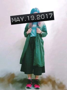 「NET（ネット）のアイテム（その他アウター）」を使った、Han✨©さん（レディース・165cm）の春コーディネート