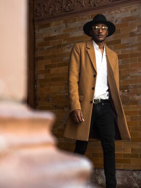 「fall style」｜「アイテム（トレンチコート）」を使った、Stoppaさん（メンズ・180cm）の冬コーディネート