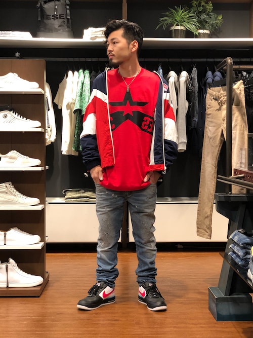 Saito Diesel そごう横浜店 Men S Dieselのナイロンジャケットを使ったコーディネート Wear