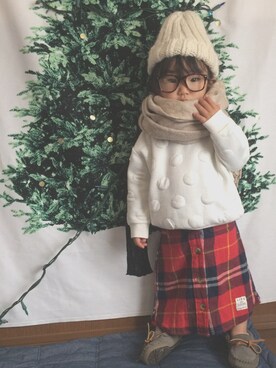 ∴karin∴さん（キッズ・80cm）の冬コーディネート