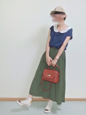 Nana.Wさん（レディース・163cm）の夏コーディネート