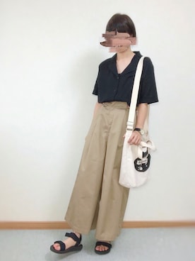 「チチカカ」｜「アイテム（腕時計）」を使った、Nana.Wさん（レディース・163cm）の秋コーディネート