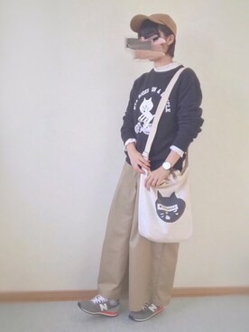 「J-AXIS（ｼﾞｪｲｱｸｼｽ）のアイテム」を使った、Nana.Wさん（レディース・163cm）の秋コーディネート