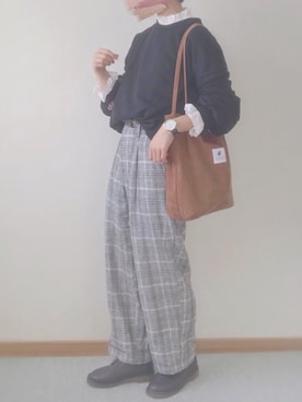 「J-AXIS（ｼﾞｪｲｱｸｼｽ）のアイテム」を使った、Nana.Wさん（レディース・163cm）の秋コーディネート