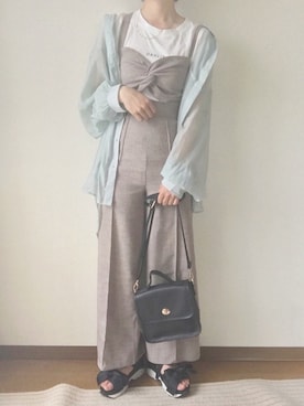 Nana.Wさん（レディース・163cm）の夏コーディネート