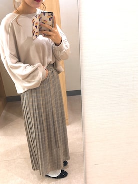 「アイテム（ピアス（両耳用））」を使った、yayoiさん（レディース・160cm・20代）の冬コーディネート