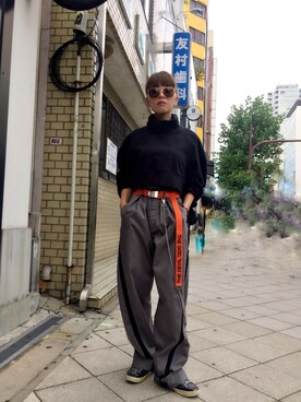 「LHPLUCUA大阪」｜nanae  sakataさん（レディース・153cm）の秋コーディネート