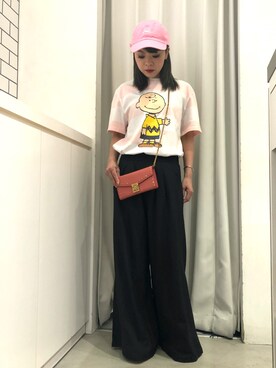 「stereovinyls」｜nanae  sakataさん（レディース・153cm）の夏コーディネート