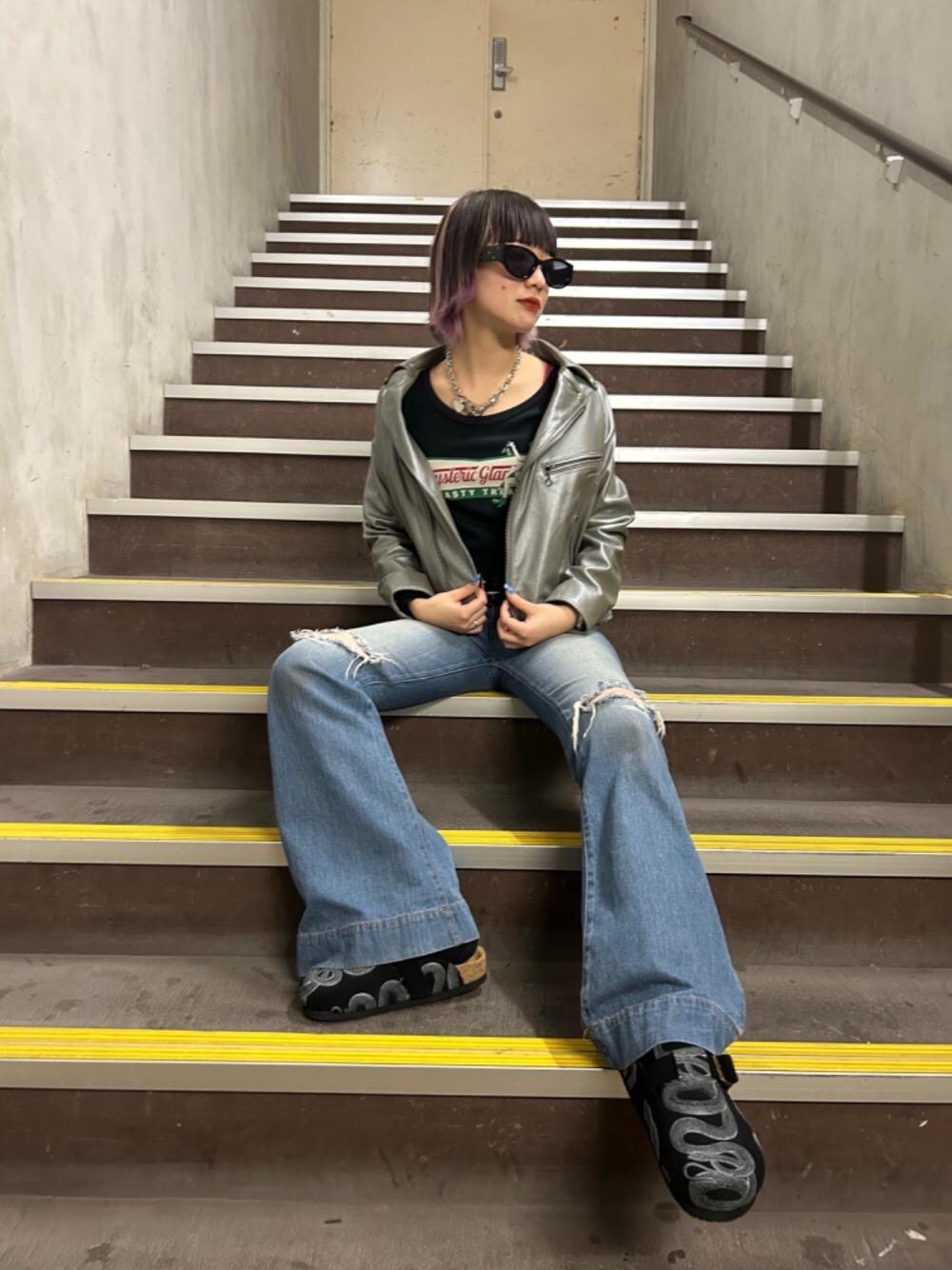 HYSTERIC GLAMOUR Tasty Treats ロンT タイト