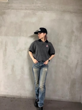 「でにむ」｜「アイテム（キャップ）」を使った、sakurakoさん（レディース・158cm）の冬コーディネート
