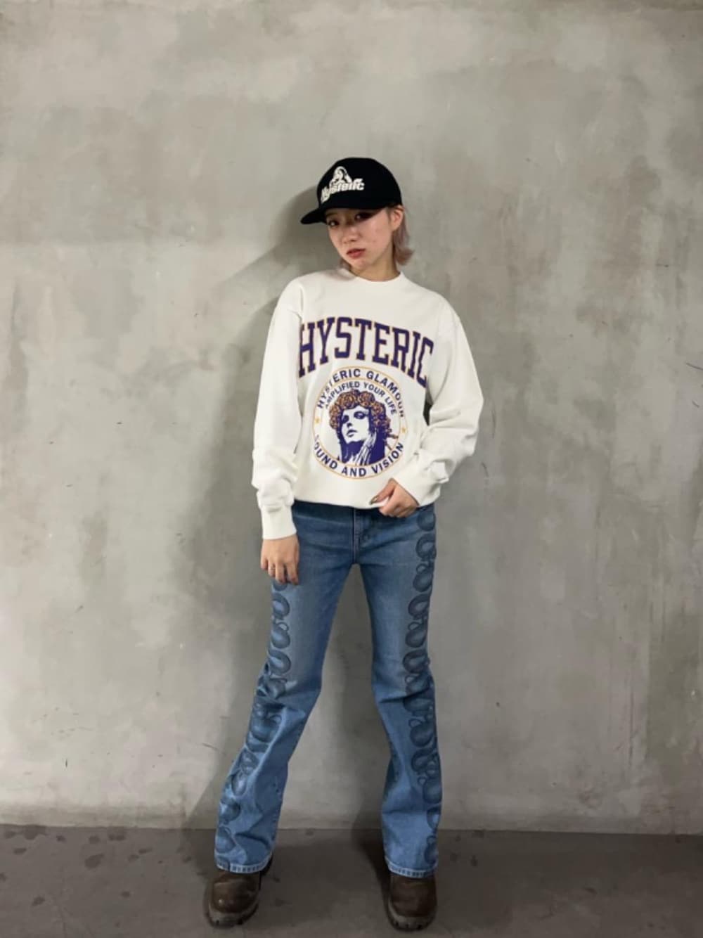 hysteric gramour XLサイズ　アカデミー　スウェット　トレーナー hysteric gramour XLサイズ アカデミー スウェット トレーナー