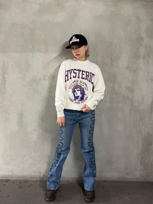 Hysteric Glamour HG ACADEMY スウェット ブラック M HYSTERIC GLAMOUR ヒステリックグラマー スウェット M 黒（SOUND