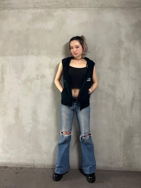 「でにむ」｜sakurakoさん（レディース・158cm）の春コーディネート