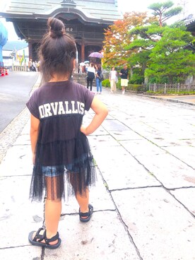 こったんさん(キッズ・100cm)の夏コーディネート