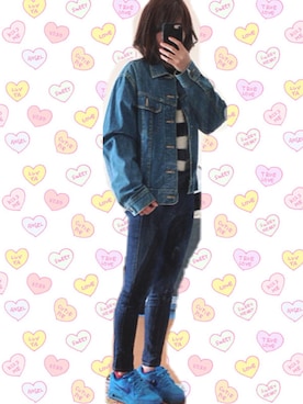 ひーさん（レディース・159cm）の冬コーディネート