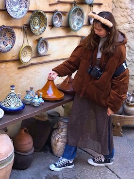 mimiさん（レディース・162cm）の冬コーディネート