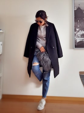 tamiさん（レディース・159cm）の冬コーディネート