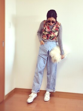 「ファークラッチ」｜tamiさん（レディース・159cm）の冬コーディネート