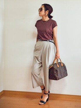 tamiさん（レディース・159cm）の夏コーディネート