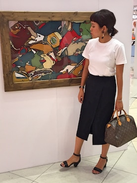 「H&M（エイチ・アンド・エム）のアイテム（腕時計）」を使った、tamiさん（レディース・159cm）の夏コーディネート