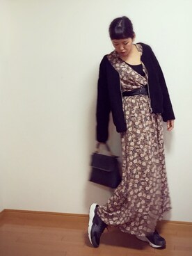 「ハラチ」｜「アイテム（ブルゾン）」を使った、tamiさん（レディース・159cm）の秋コーディネート