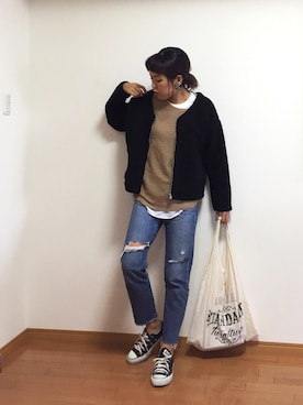 tamiさん（レディース・159cm）の秋コーディネート