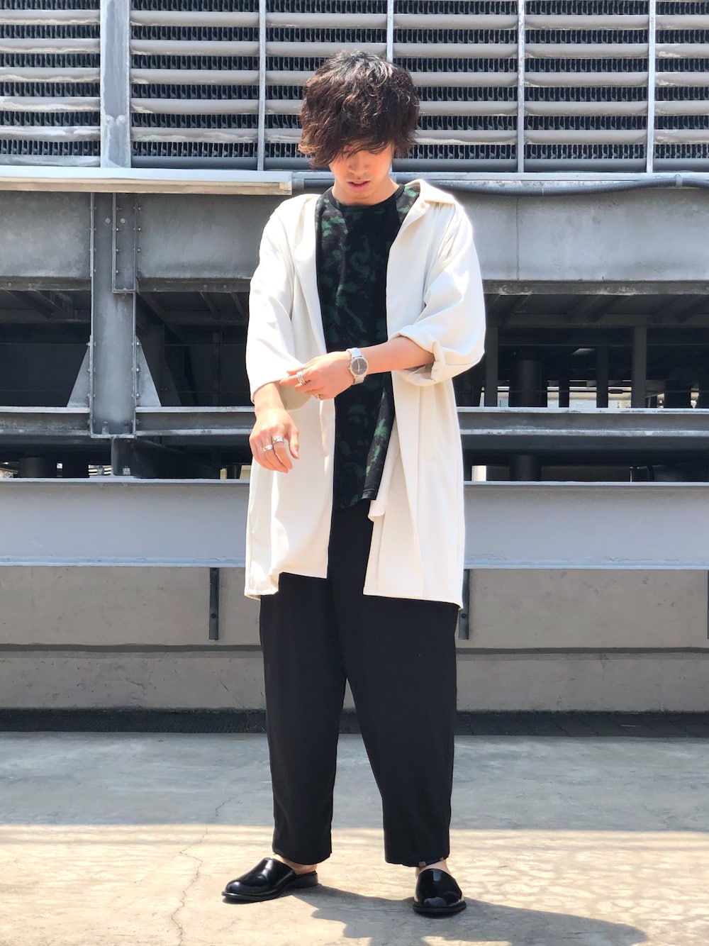 Lui's  七分袖リラックスコート Lui´s 七分袖リラックスコート