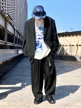 クリワキタカヒロさん（メンズ・172cm）の冬コーディネート